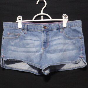 G:21 Denim Shorts Size 11 Distressed Button Zip Fly